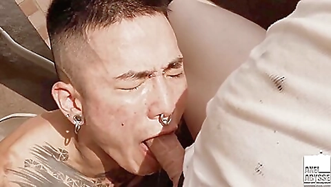 Mature woman fucking and taking