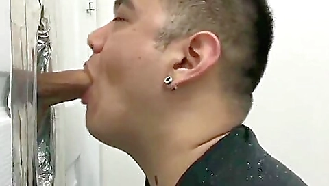 Sav staffen and ready for giving head