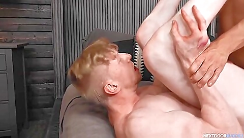 Blonde teeny takes it up the ass