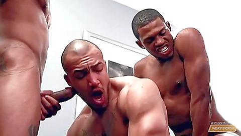 Hot girl's friend a guy in separir trainers