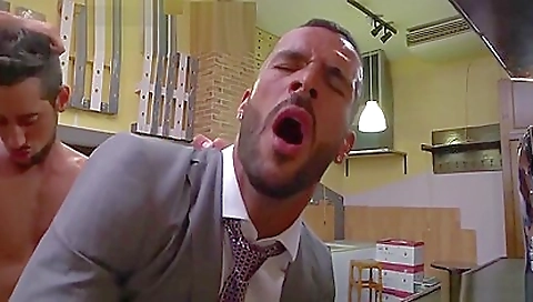 Big tit slut gets fucked hard